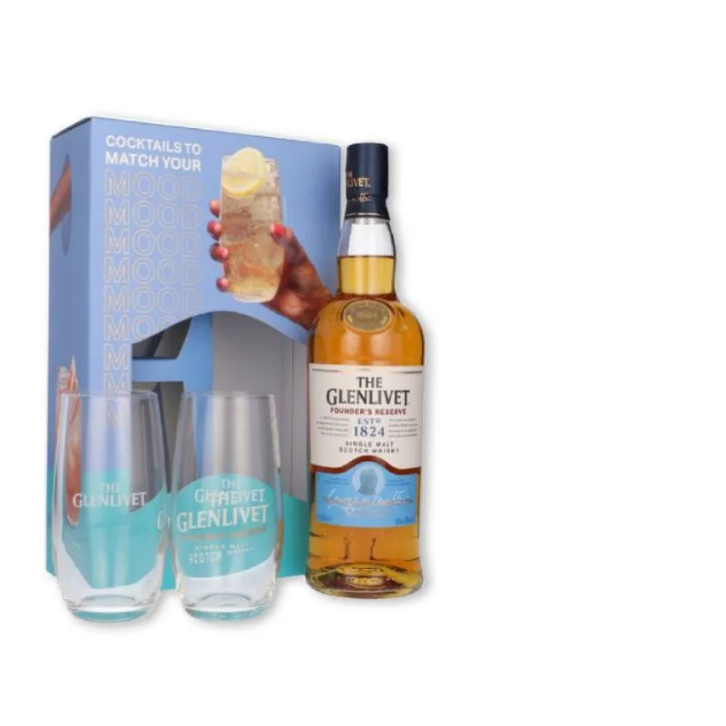 THE GLENLIVET Founders Reserve 0,70 ltr + 2 glazen-2.webp