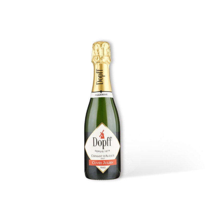 DOPFF AU MOULIN Cremant d'Alsace-Cuvee Julien Brut 0,375 ltr