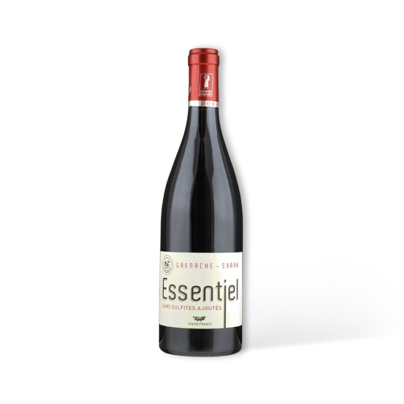 BRUNELY ESSENTIEL Grenache-Syrah sans sulfite ajoutes