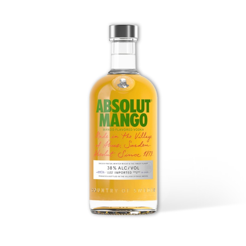 ABSOLUT Vodka Mango 38% 0,70 ltr