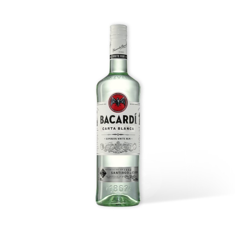 Bacardi Carta Blanca 37,5% 70 cl