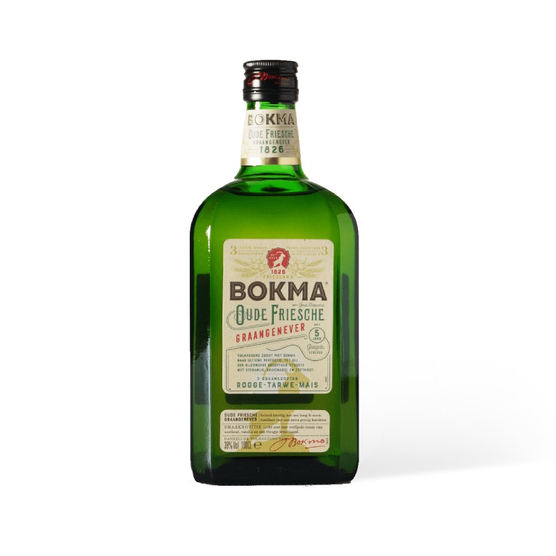 Bokma oude genever - vierkant 100cl