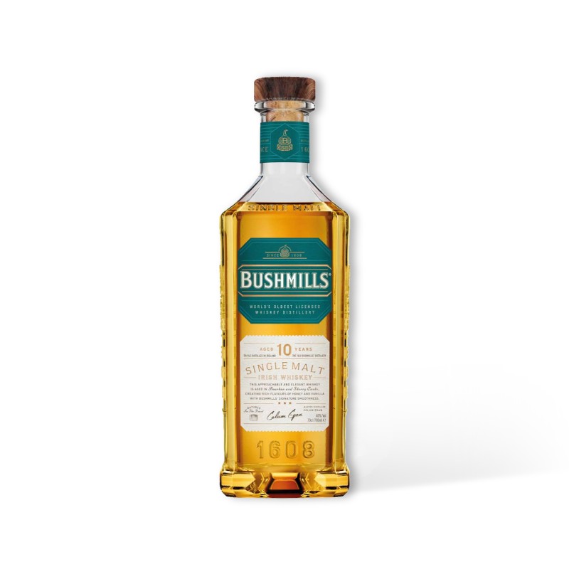 BUSHMILLS 10YO Malt Whiskey 0.70 L