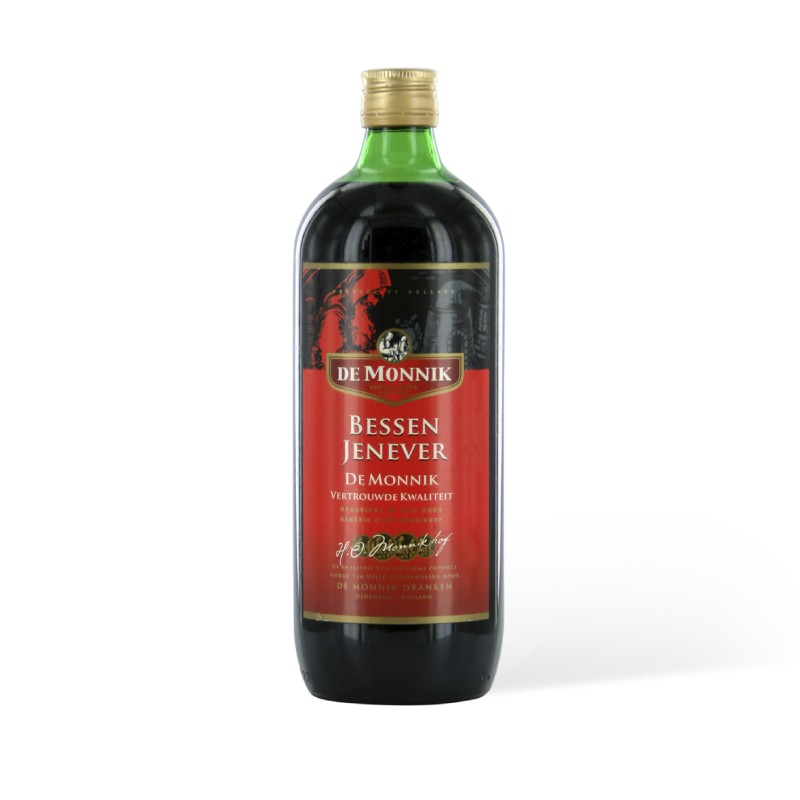 De Monnik genever de bayas