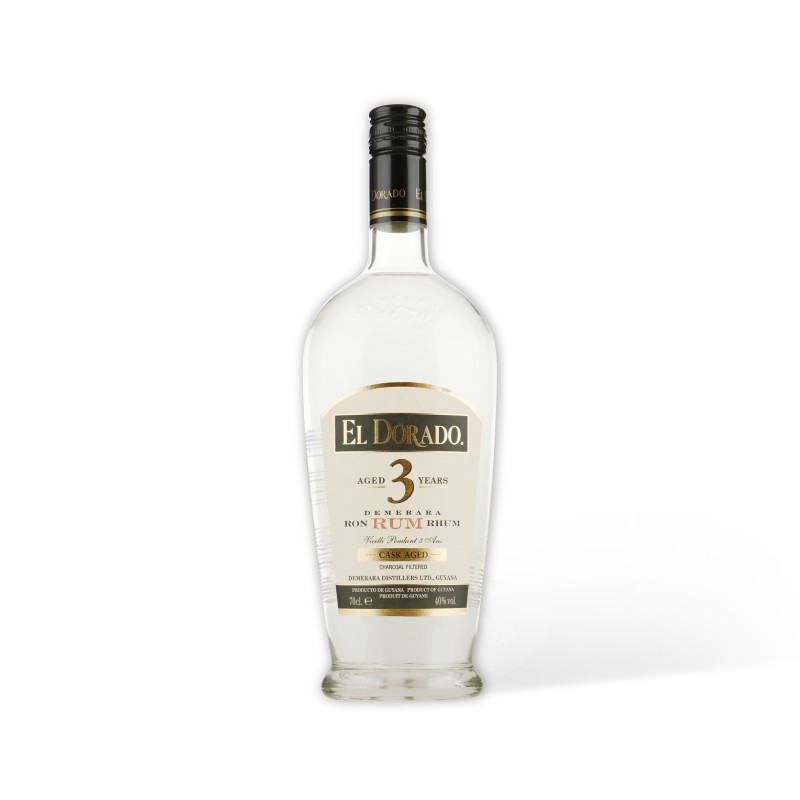 EL DORADO Rum 3 Years White Cask Aged 0.70 L