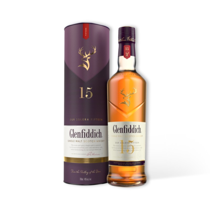 GLENFIDDICH 15YO Solera Reserve 0,70 l.