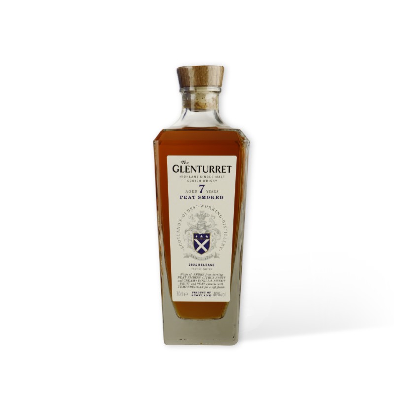 GLENTURRET 7YO Peat Smoked 2024 0,70 l