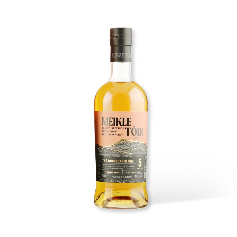 MEIKLE TOIR 5YO The Chinquapin Peated Speyside S. Malt 0.70l