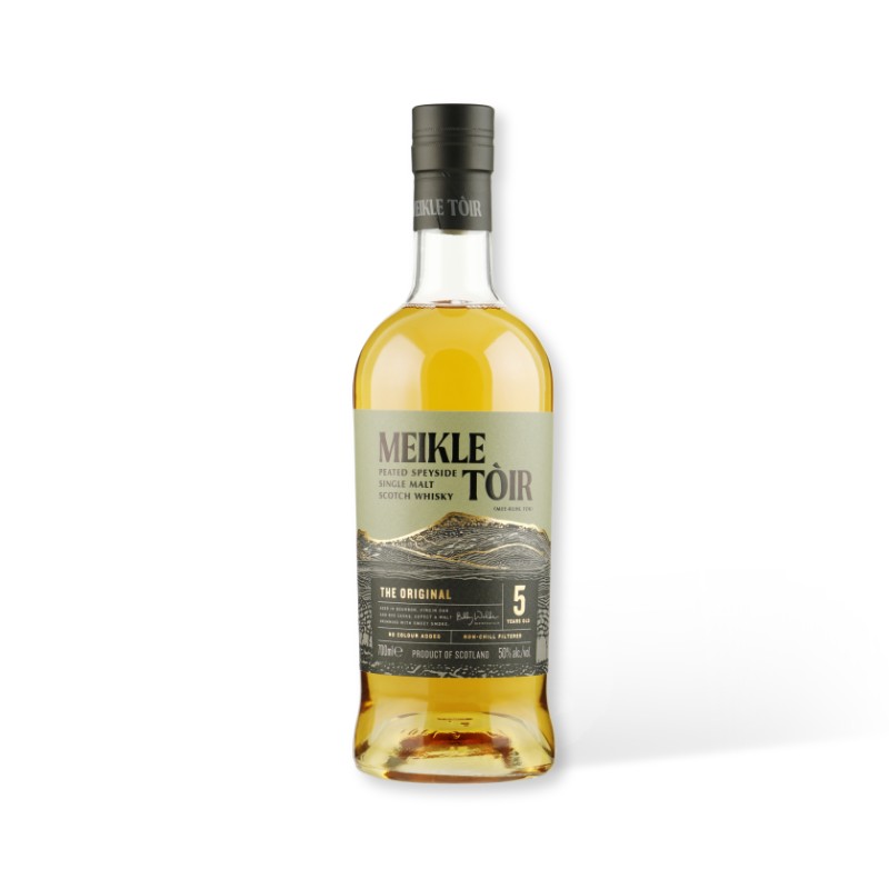 MEIKLE TOIR 5YO The Original Peated Speyside Single Malt 0,70 L