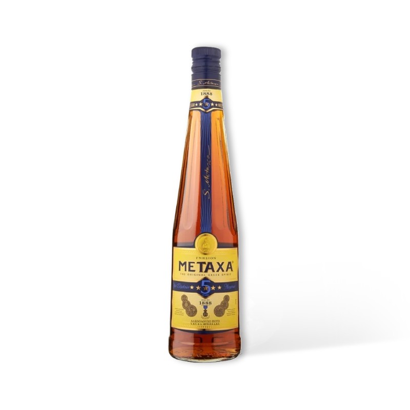 METAXA Brandy 5 Stars 0.7 ltr.