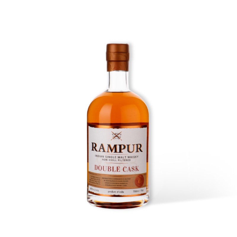 RAMPUR Double Cask Indian Single Malt Whisky 0.70 L