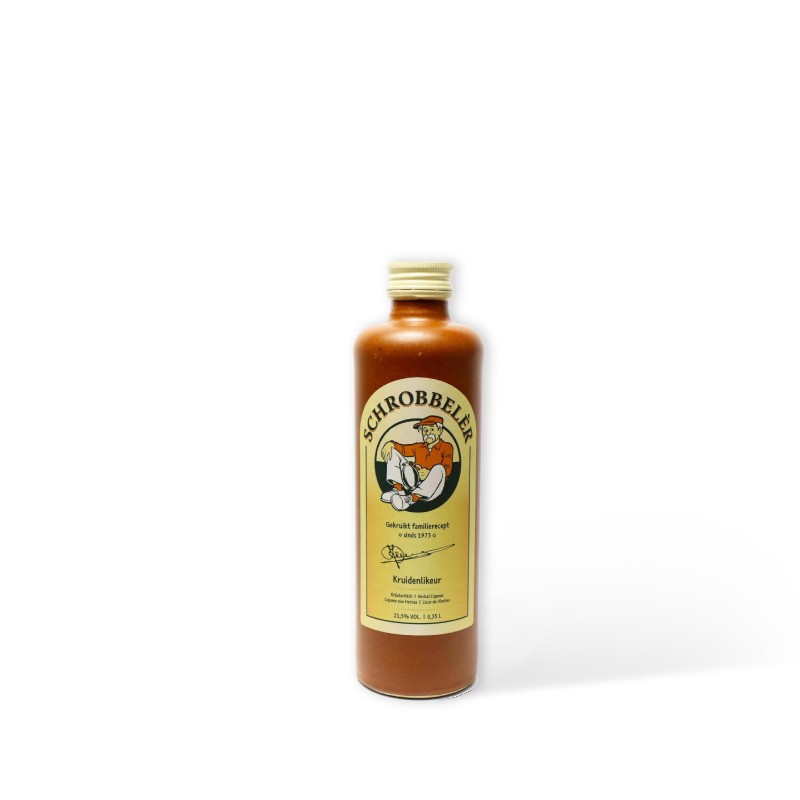 SCHROBBELER Herbal Liqueur stoneware bottle 0.35 L