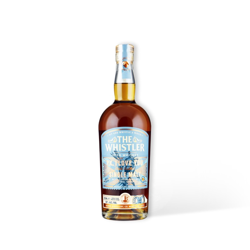 THE WHISTLER P.X. I Love You Single Malt Irish Whiskey 0,70 l