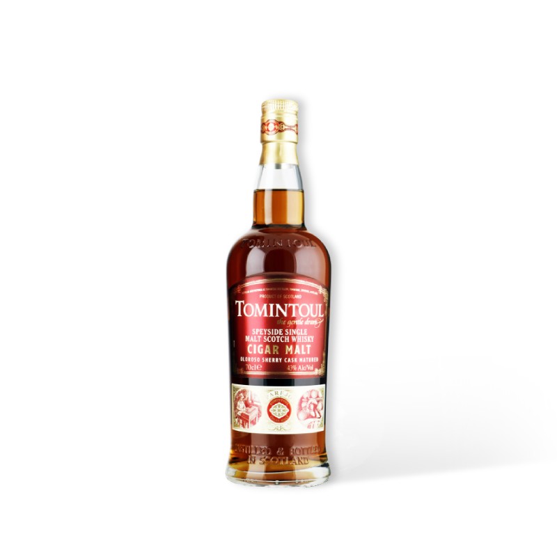 TOMINTOUL Cigar Malt Whisky Oloroso Sherry Cask 0,70 L
