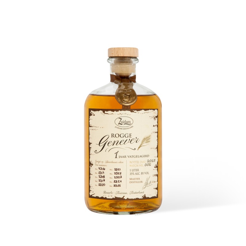 ZUIDAM Rye Genever 1 Year 1.0 ltr.