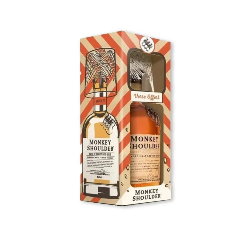 MONKEY SHOULDER 0.70 L + highball glass