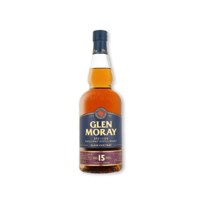 GLEN MORAY Single Malt 15YO 0.70 L.