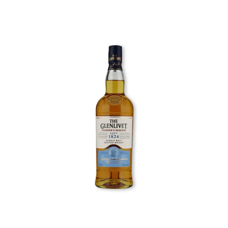 THE GLENLIVET Founders Reserve 0.70 L + 2 glasses