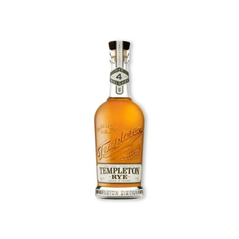 TEMPLETON Straight Rye Whiskey 4YO 0,70 l
