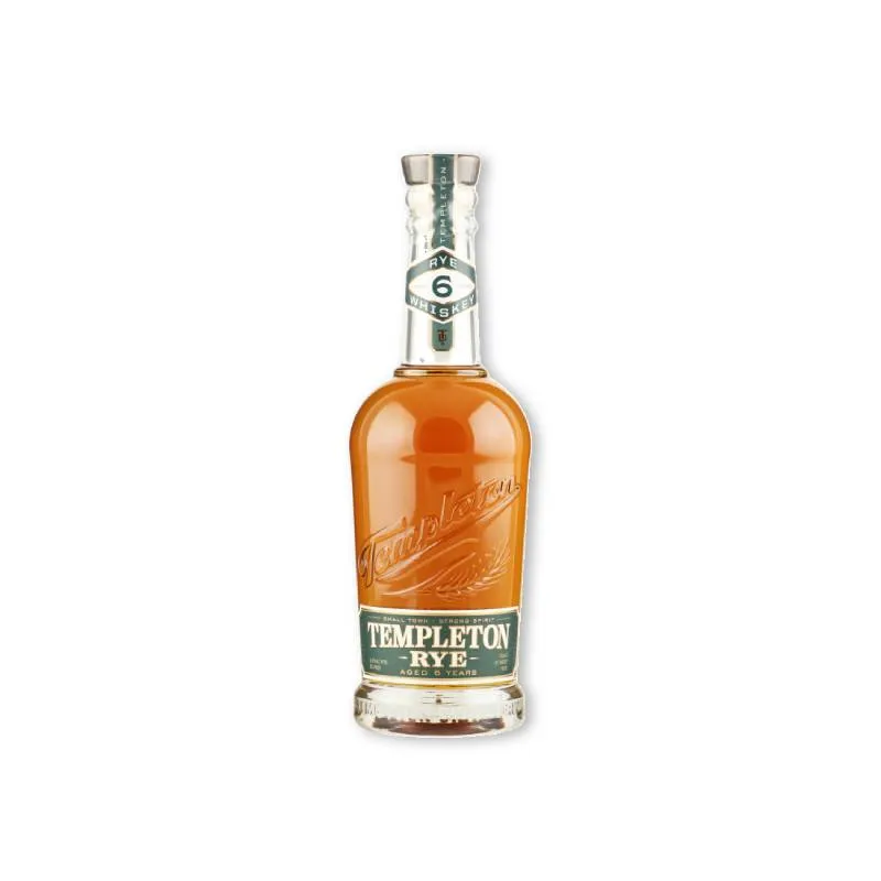 TEMPLETON Straight Rye Whiskey 6YO 0.70 L