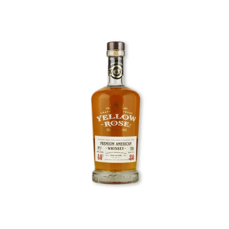 YELLOW ROSE Premium American Whiskey 0.70 L.