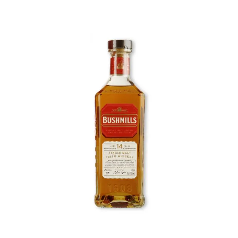 BUSHMILLS 14YO Malaga Cask Irish Whiskey 0.70 L
