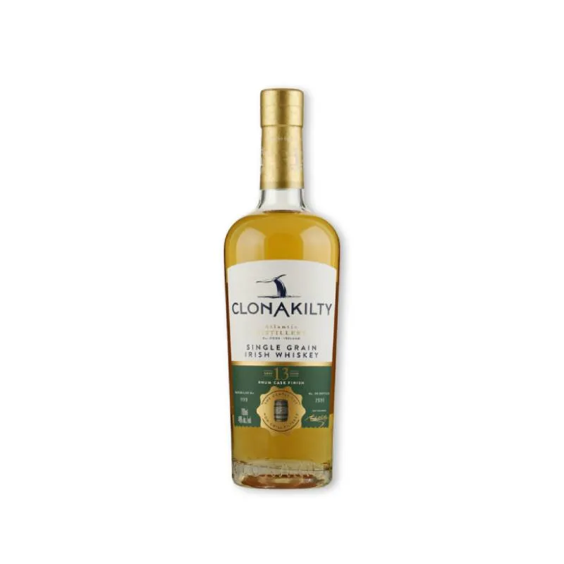 CLONAKILTY 13YO Single Grain Rhum Cask Finish Whiskey 0,70lt