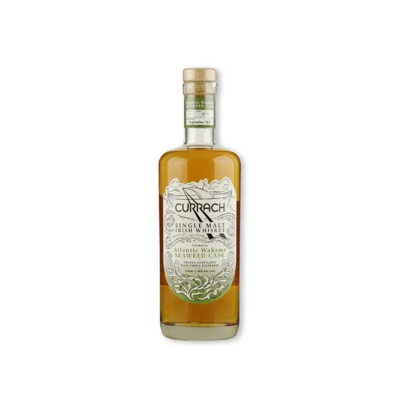 Currach Wakame seaweed single malt Irish whiskey