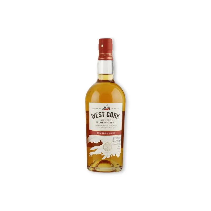 WEST CORK Bourbon Cask Whiskey 0.70 L