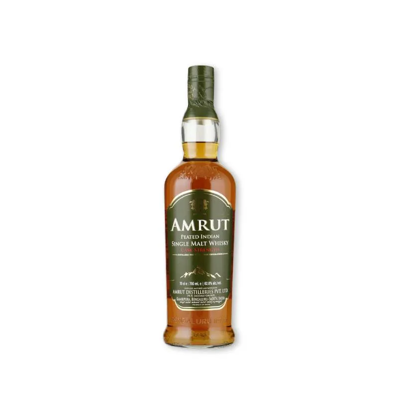 AMRUT Cask Strenght Peated Indian Single Malt 62.8% 0.70 L