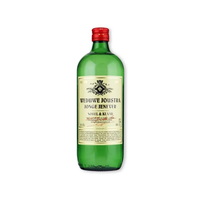 JOUSTRA Ginebra Holandesa Joven botella de vidrio 1,0 ltr.