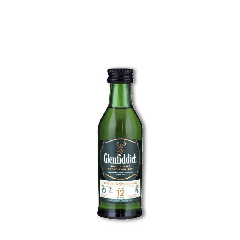 GLENFIDDICH 12YO Miniatura