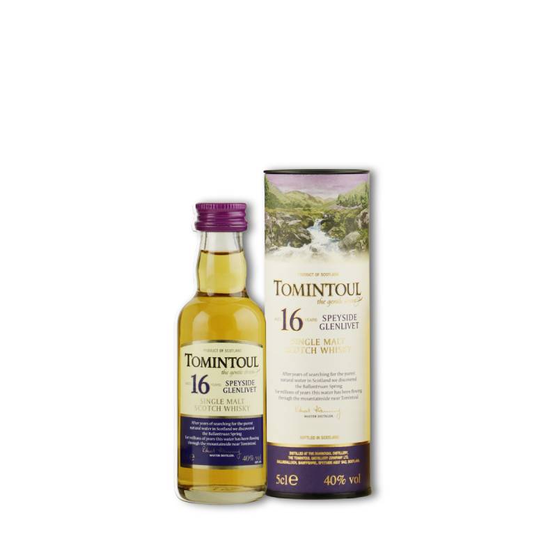 TOMINTOUL 16YO Miniatura