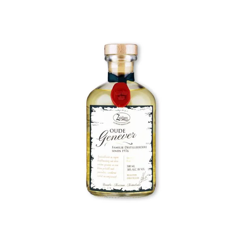 ZUIDAM Old Genever glass bottle 0.50 ltr