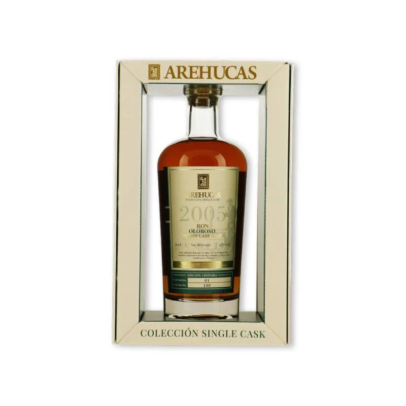 RON AREHUCAS Ron Oloroso Single Cask 2005 0,70 l