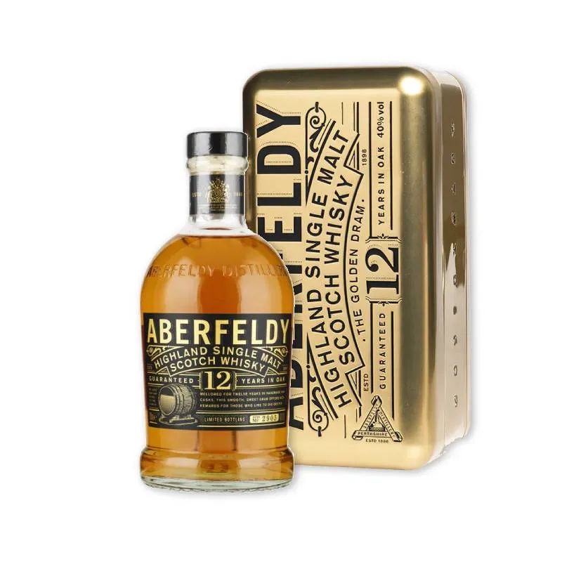 Aberfeldy 12 años Gold estuche de regalo