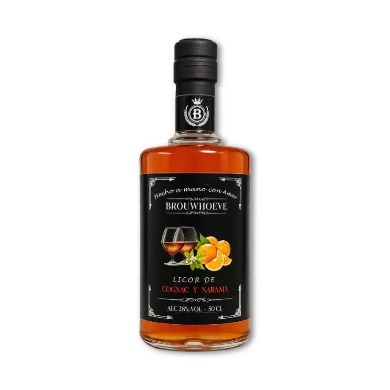 Brouwhoeve Licor de Cognac y Naranja 50 cl