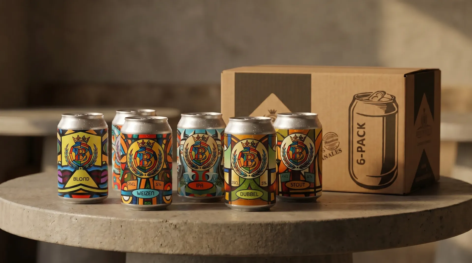 Pack de cerveza I Colección Brouwhoeve