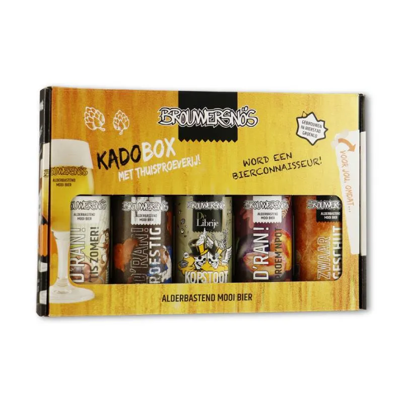 BROUWERSNöS Caja regalo 5x 30cl